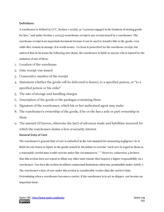 Business Law and the Legal Environment - Page 733